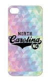 TPU North Carolina US NC Black Cary Pembroke Chapel Hill Appalachian Present Birthday Holiday Souvenir Gift Winston Salem Fayettevi Tar Hee Cities Countries Raleigh Charlotte North Carolina United States Old State USA Native Greensboro Durham Protective Hard Case For Iphone 5s