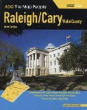 ADC the Map People Raleigh/Cary/Wake County, North Carolina Street Atlas
